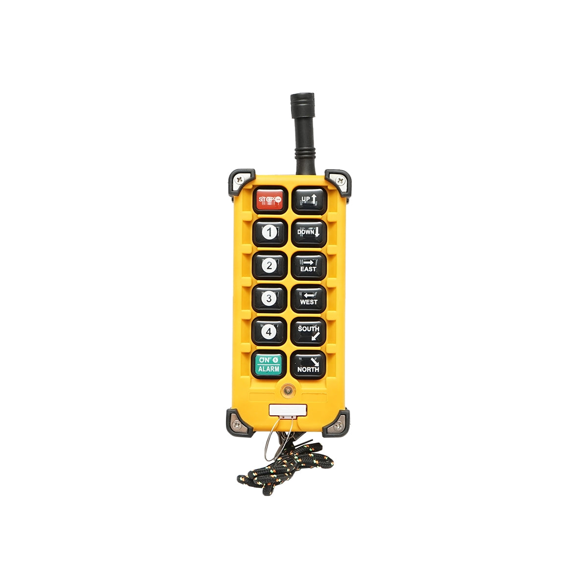 Безжично индустриално дистанционно с 8 механизма DC 12V/24V и защита от вода Breckner Germany