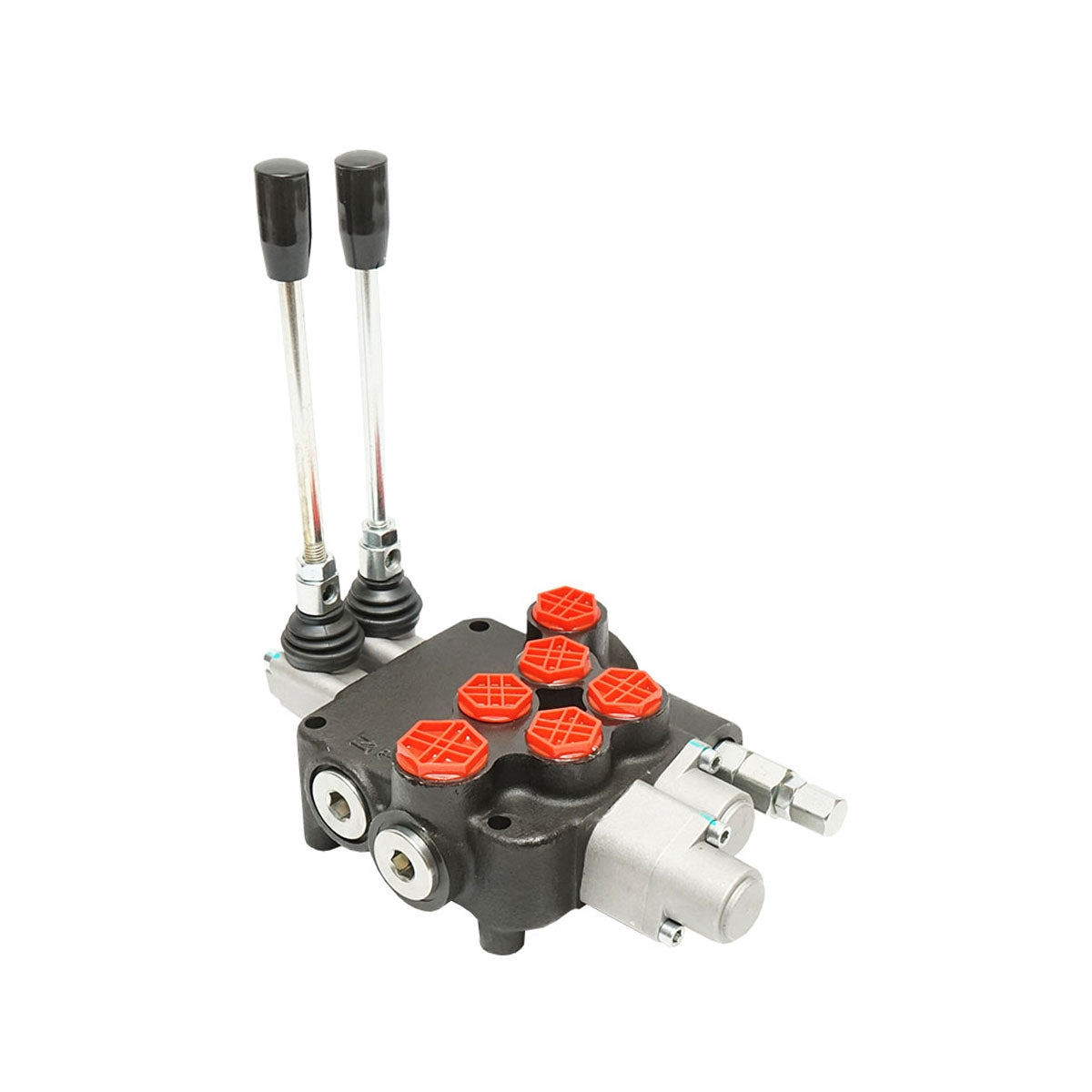 Хидравличен разпределител с 2 лоста 1 поплавък 80L/min Breckner Germany