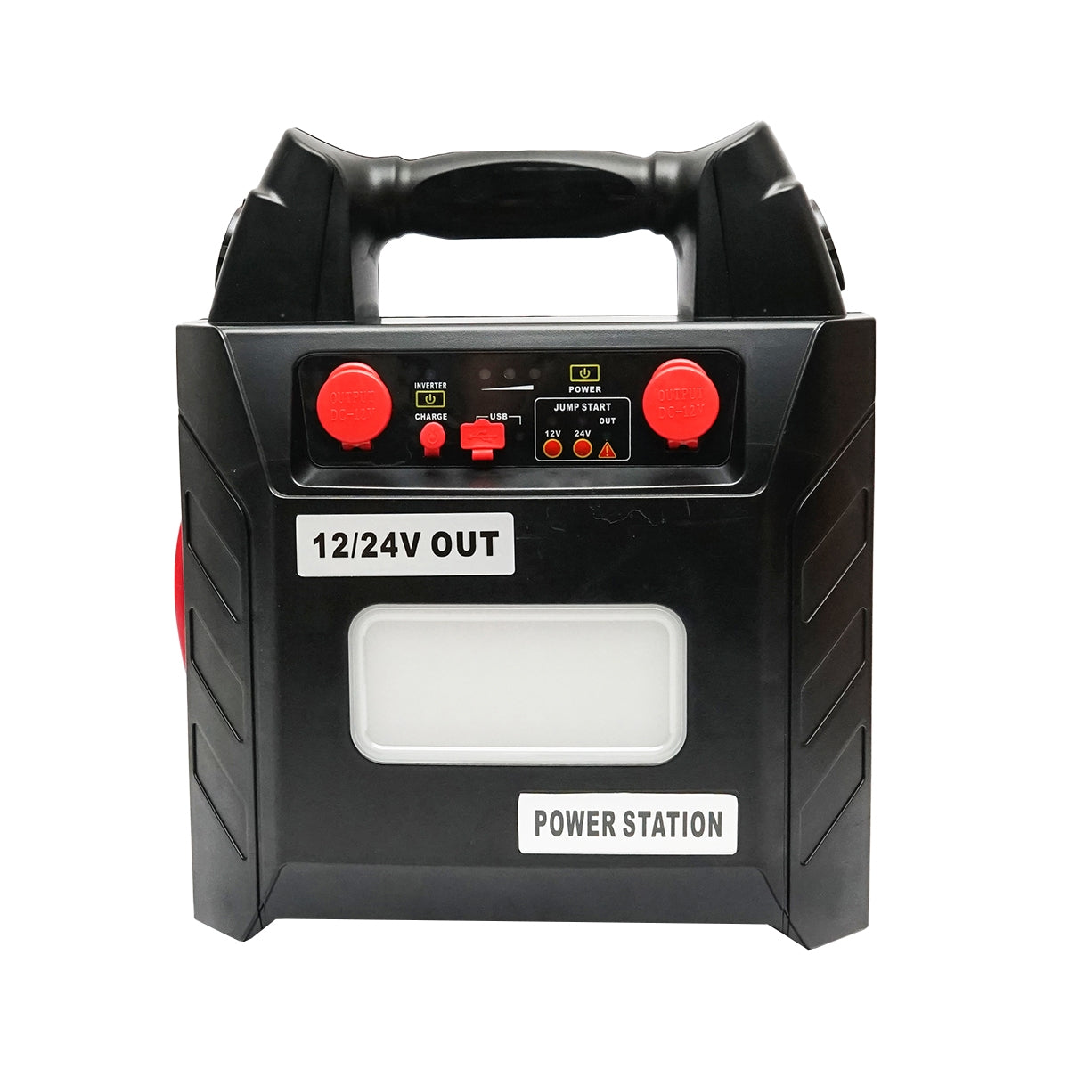 Преносим стартов робот с 5 функции 12/24V 300W 600-3000A, включена батерия, 3W LED лампа и 1xUSB 5V/2.1A