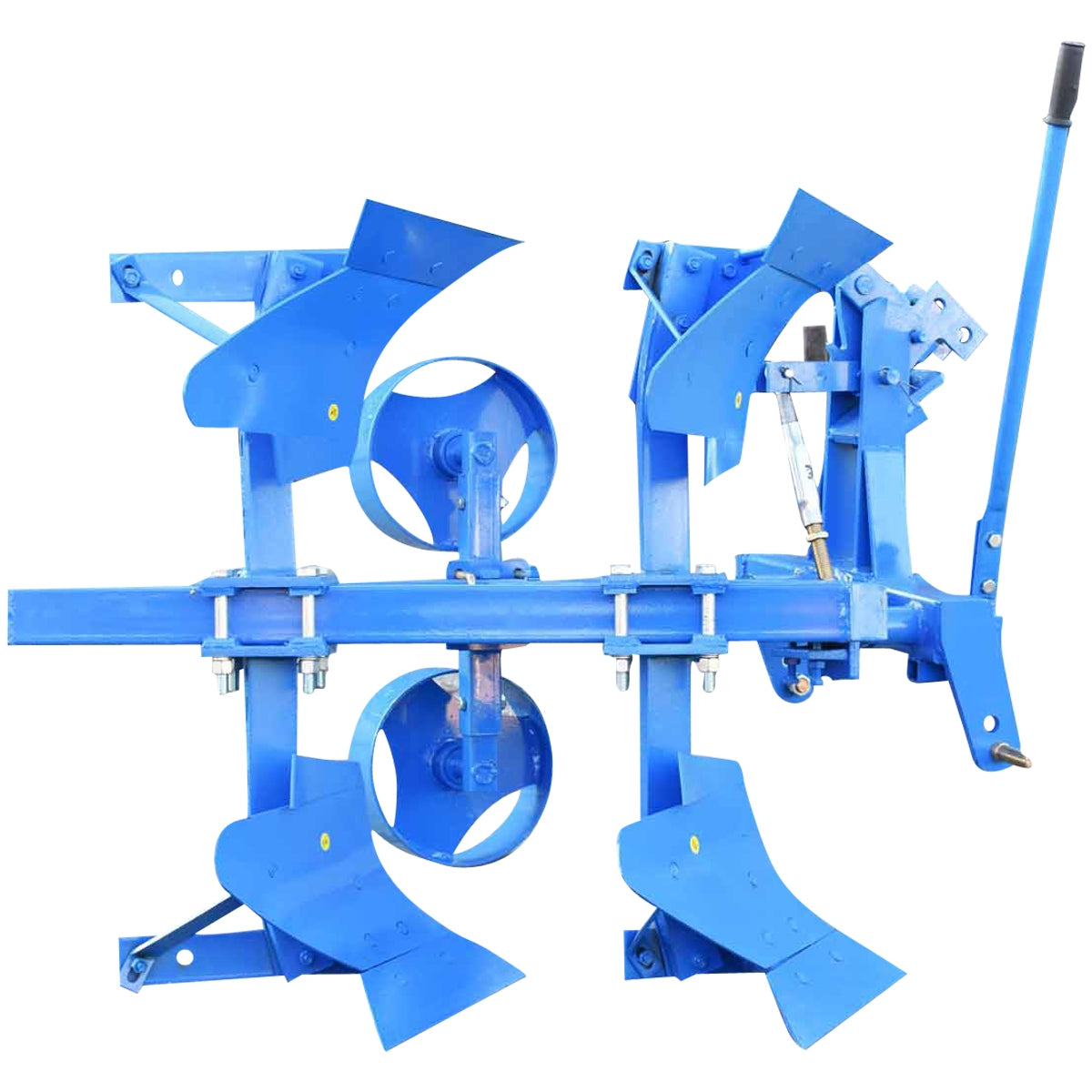 Ръчен обръщаем плуг с 2 тела/рамена