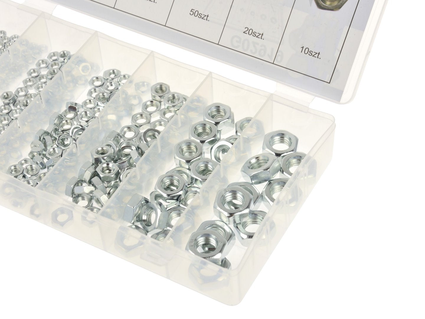 Комплект гайки от неръждаема стомана 300 бр. GEKO