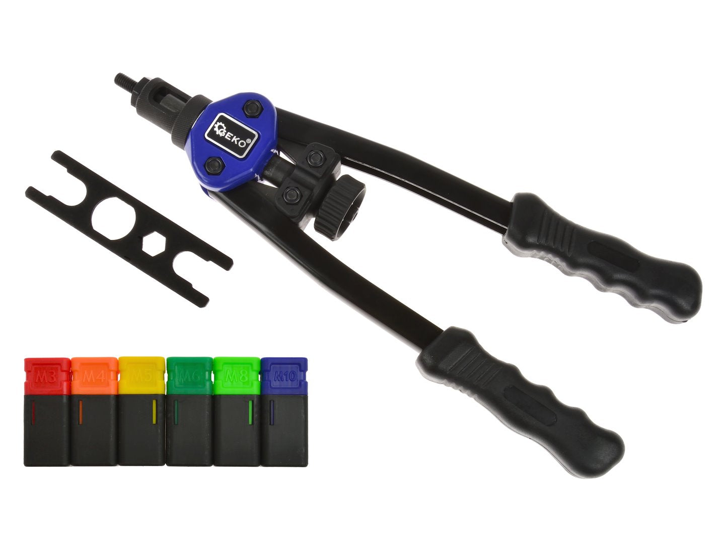 Професионален комплект клещи за нитове и нит гайки M3-M10 GEKO