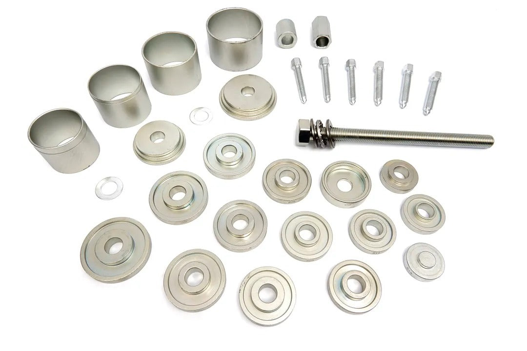 Преса екстрактор на лагери и главини на колела, адаптери 31 части HBM