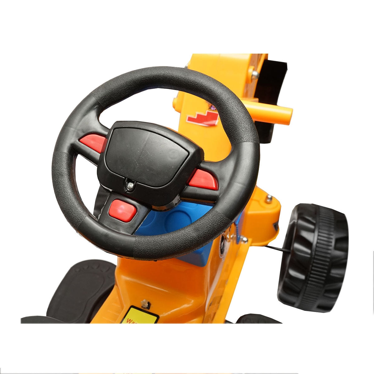 Багер, електрическа количка на батерии за деца от 3 до 6 години Hello Baby