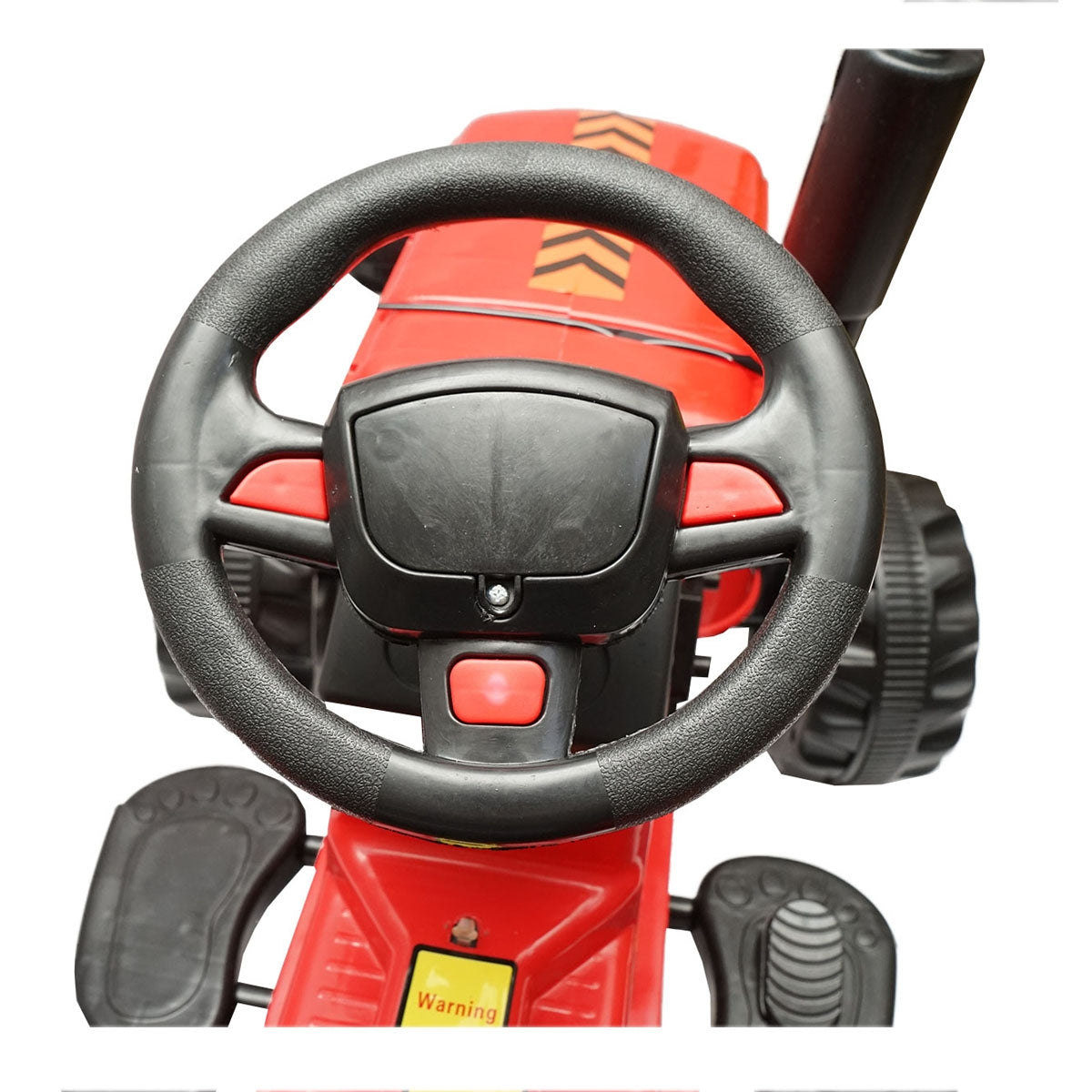 Електрически трактор с ремарке и батерия за деца, играчка 3-6 години Hello Baby