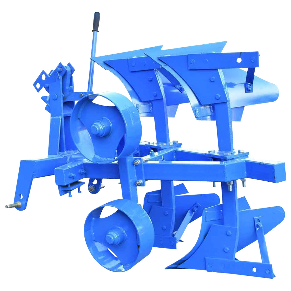 Ръчен обръщаем плуг с 2 тела/рамена