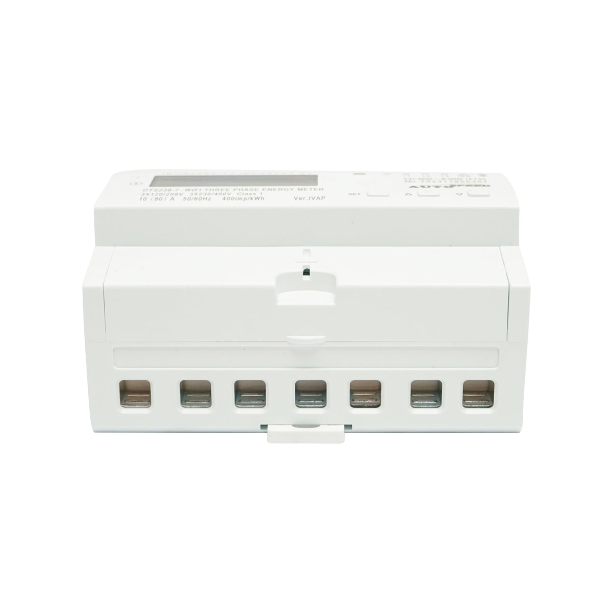 Смарт метър трифазен 380V, 80A, DTS238-7 WIFI съвместим с Tuya, Smart Life, интелигентен електромер