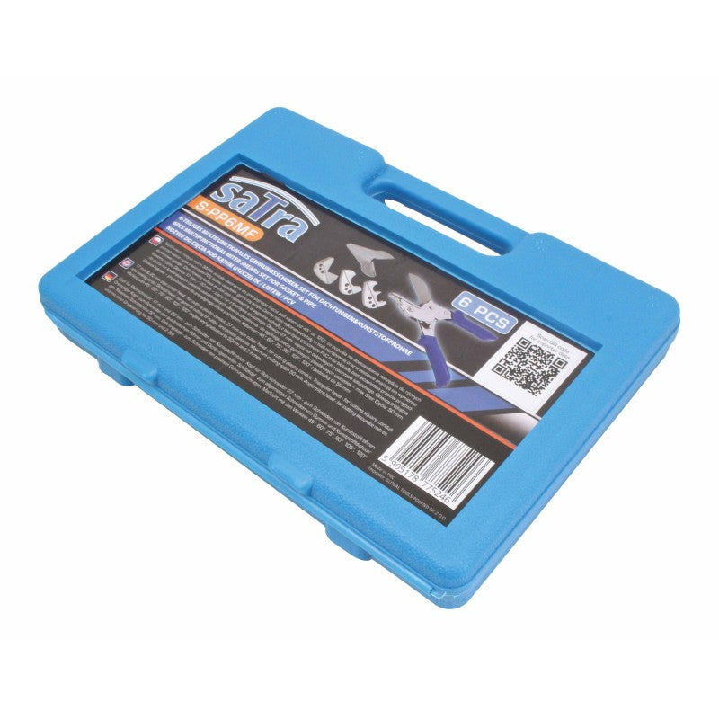 Комплект многофункционална ножица за рязане под ъгъл на уплътнения, гума, PVC тръби, 6 части