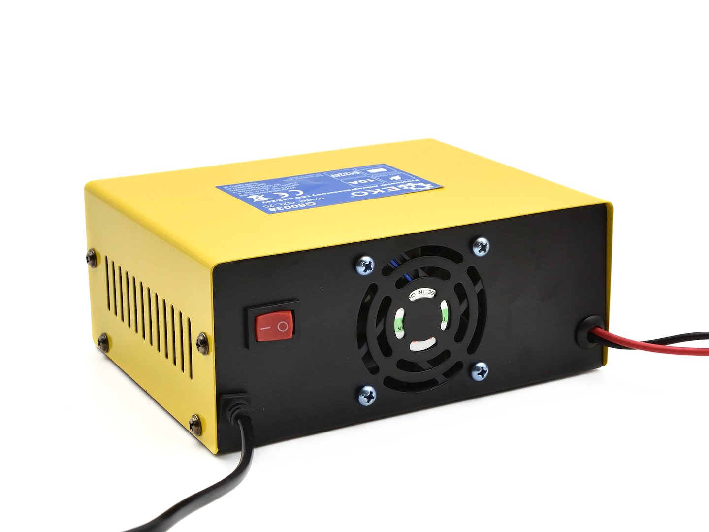 Зарядно устройство микропроцесор LCD 6/12/24V 10A за автомобилни акумулатори 6-150Ah - GEKO