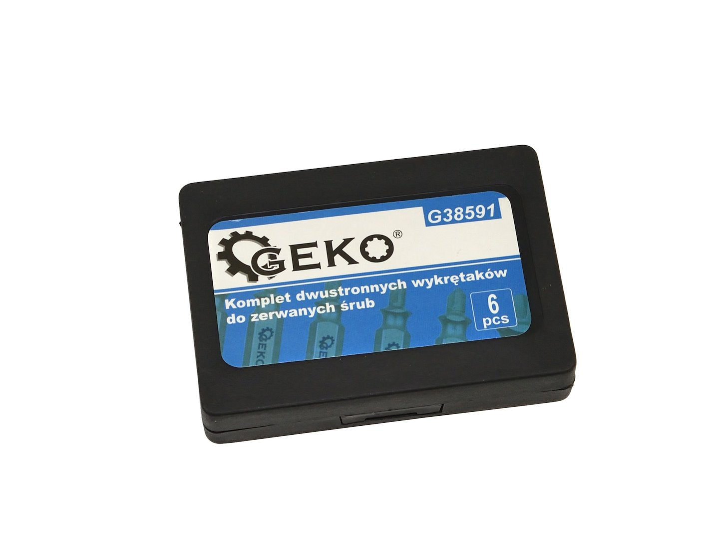 Комплект екстрактори HSS за използвани винтове 6 бр. GEKO