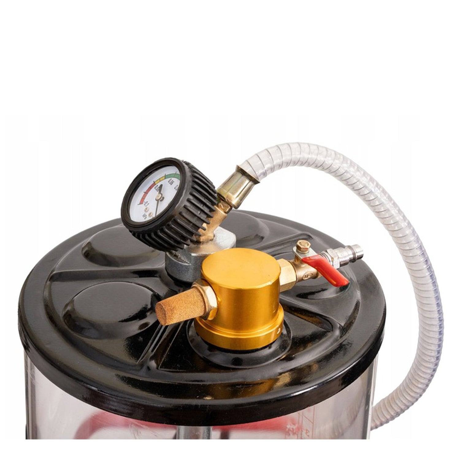 Пневматичен рекуператор на масло със засмукване 80 л INVENTO