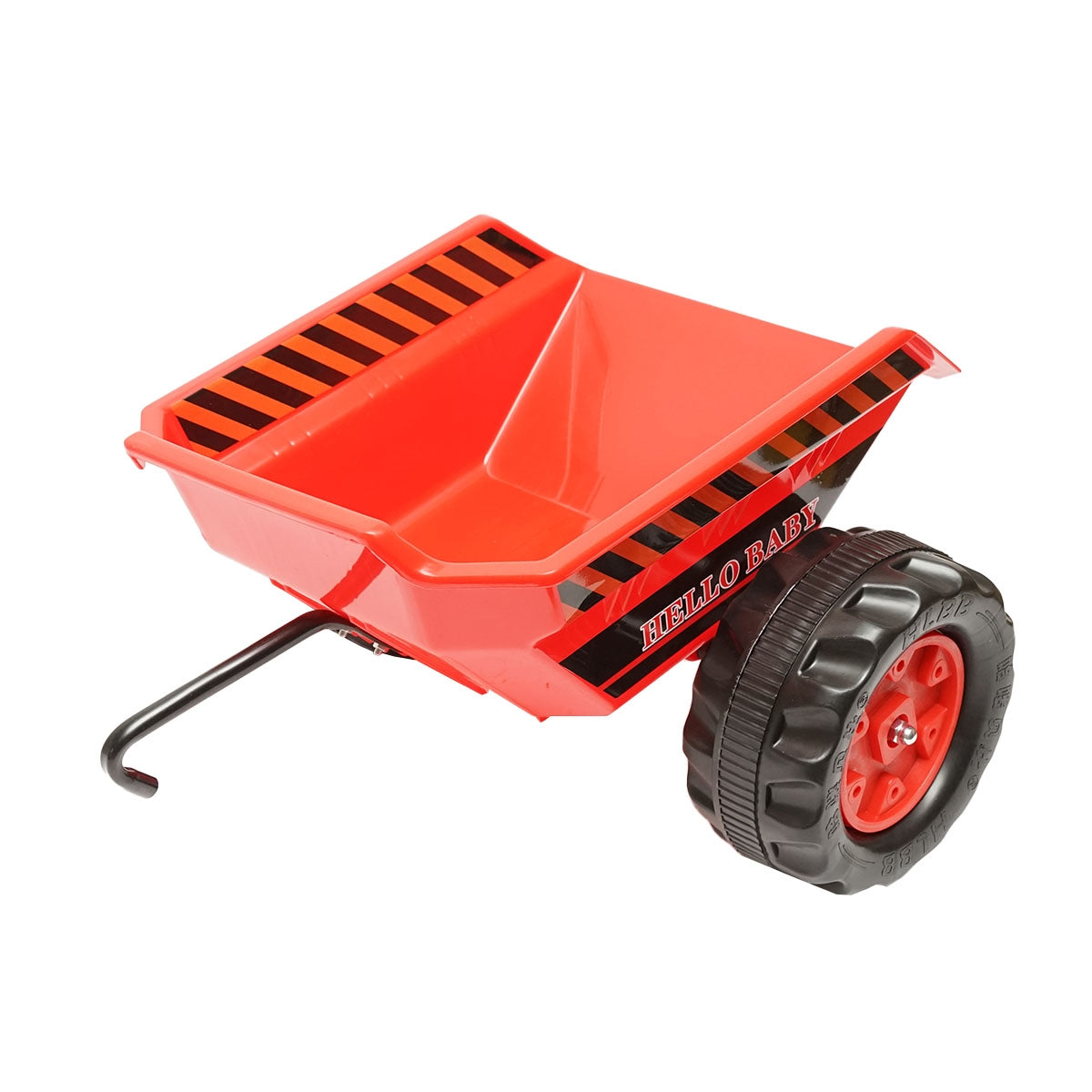 Електрически трактор с ремарке и батерия за деца, играчка 3-6 години Hello Baby