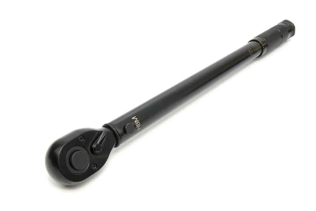 Комплект динамометричен ключ 1/2 28-210 NM 5 части вложки 1/2 17-19-21 мм удължител 1/2 HBM MACHINES