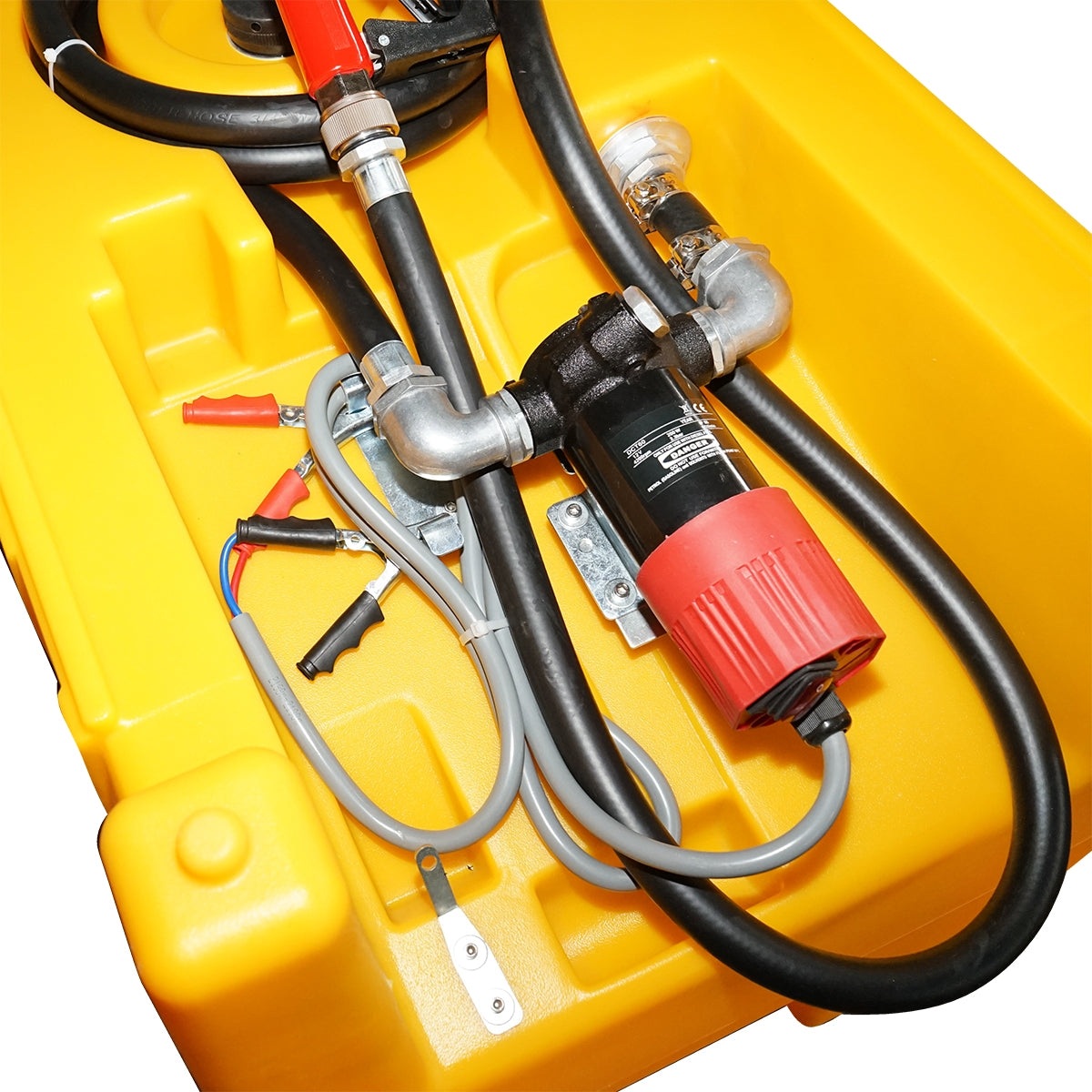 Резервоар за дизелово гориво 220L с трансферна система 12V/200W дебит 60L/min Breckner Germany