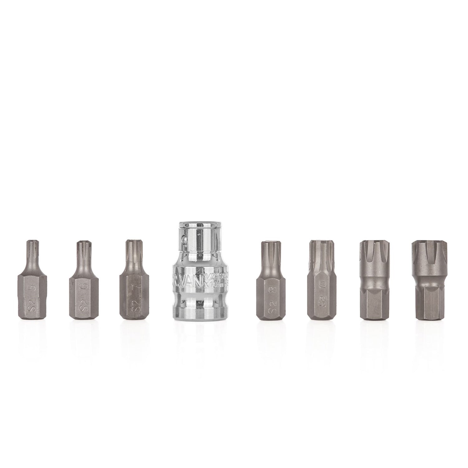 Комплект битове ribe с адаптер М5-М14, 8 броя, GEKO