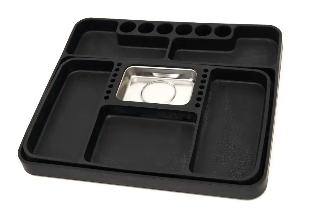 Комплект 2 кутии за организиране на инструменти 272х240х25 мм, здрави, магнитни, за съхранение на инструменти и части, HBM Холандия