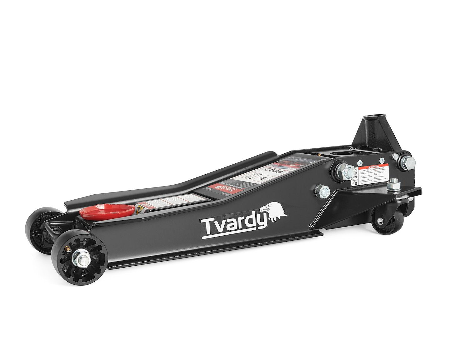 Хидравличен крик с двоен цилиндър тип крокодил, нисък с повдигач 2/3 т 98-760 мм