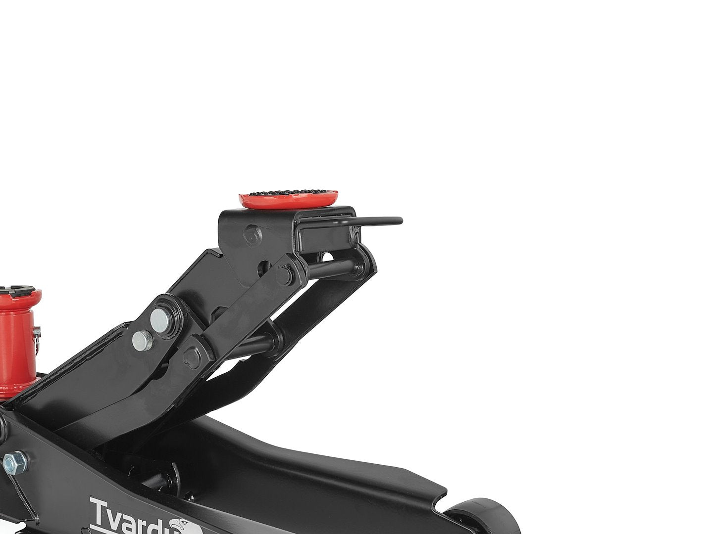 Хидравличен крик с двоен цилиндър тип крокодил, нисък с повдигач 2/3 т 98-760 мм