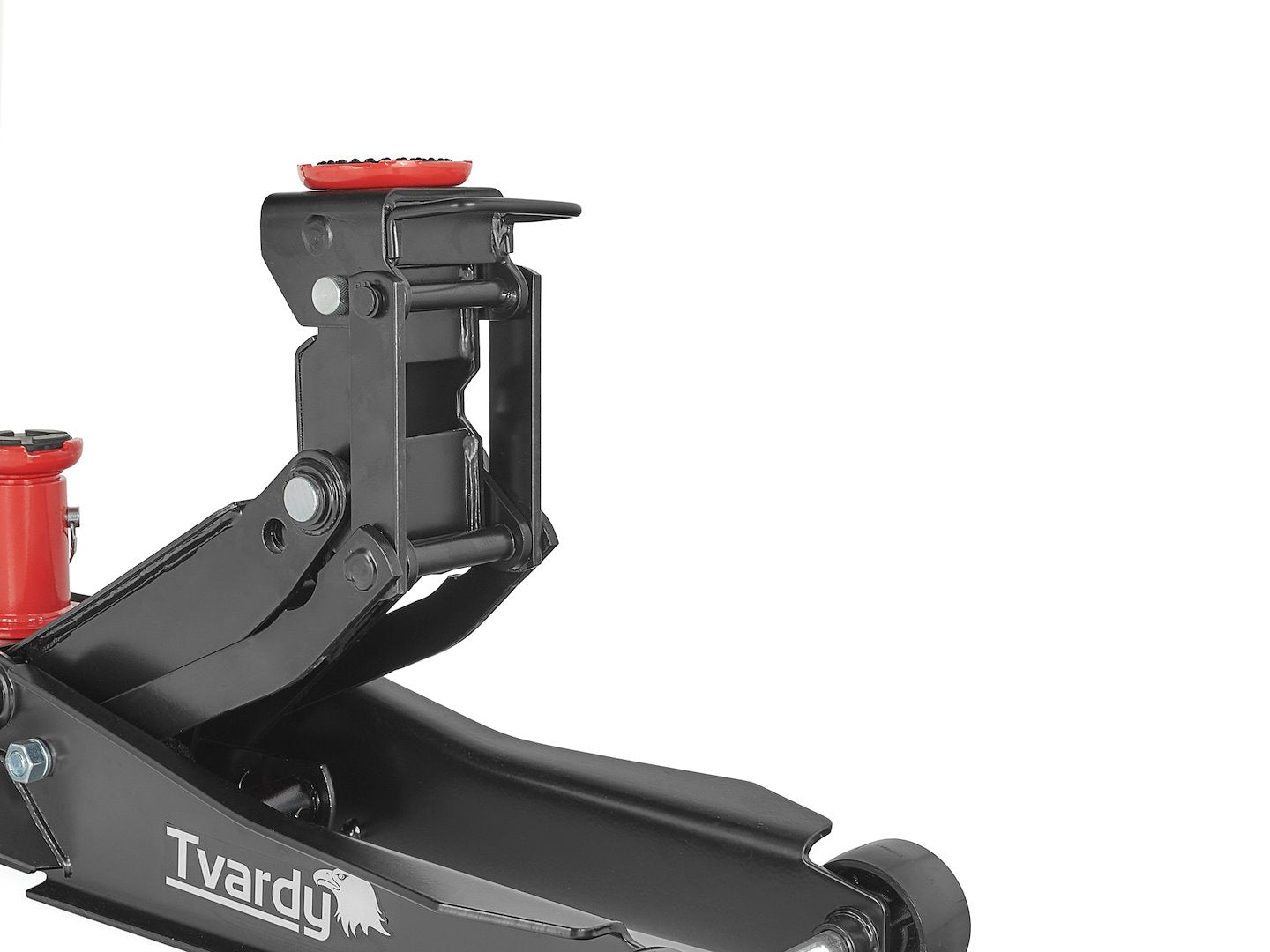 Хидравличен крик с двоен цилиндър тип крокодил, нисък с повдигач 2/3 т 98-760 мм