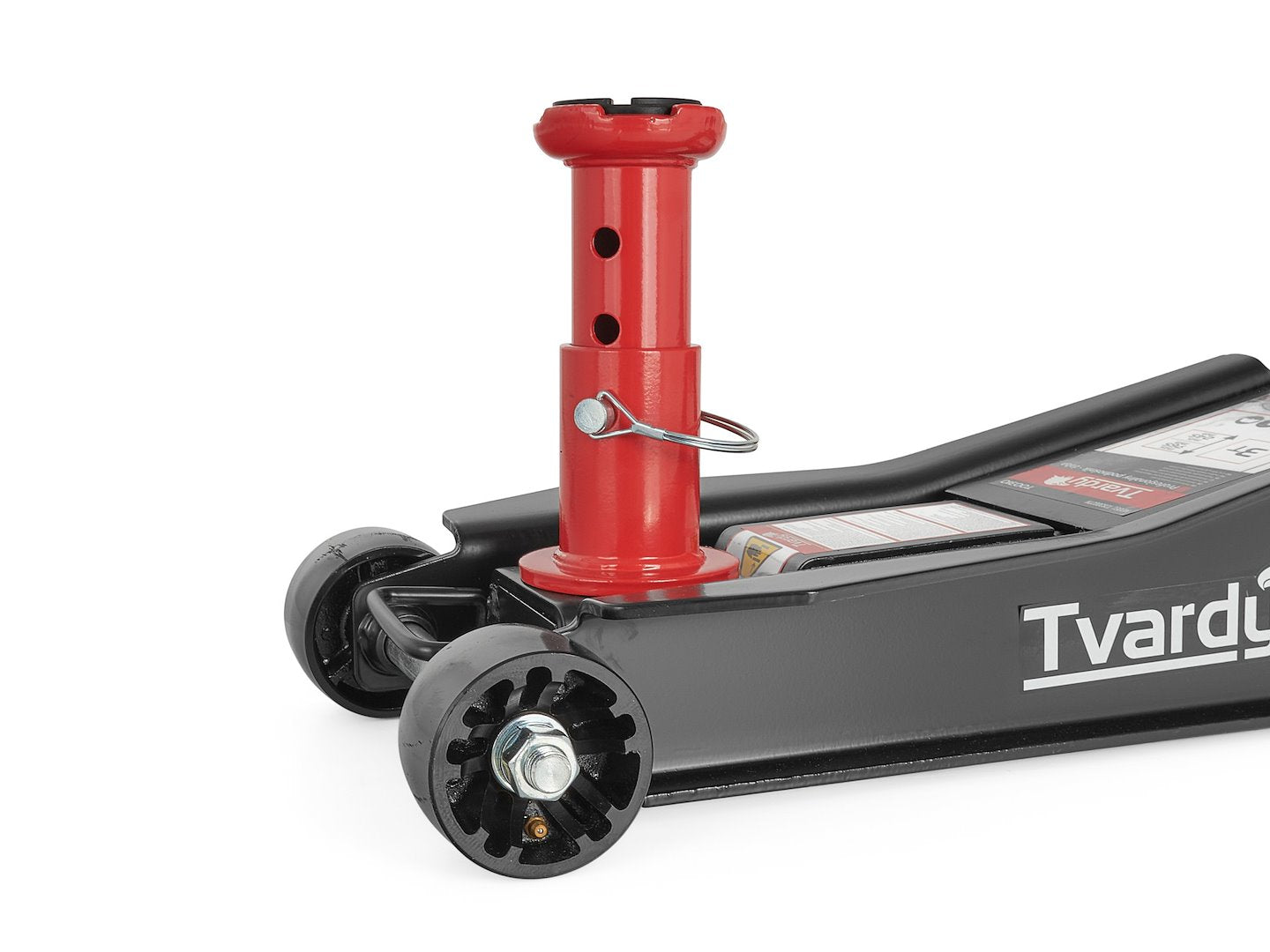 Хидравличен крик с двоен цилиндър тип крокодил, нисък с повдигач 2/3 т 98-760 мм