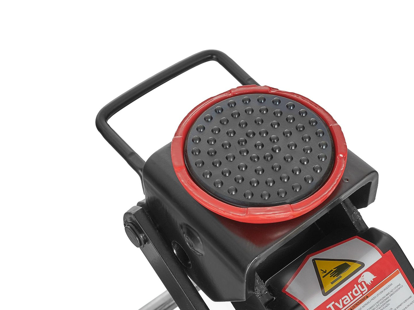 Хидравличен крик с двоен цилиндър тип крокодил, нисък с повдигач 2/3 т 98-760 мм