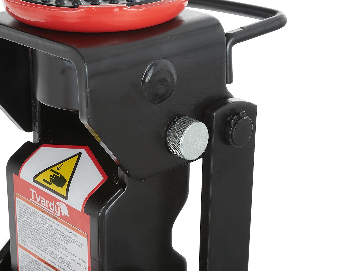 Хидравличен крик с двоен цилиндър тип крокодил, нисък с повдигач 2/3 т 98-760 мм