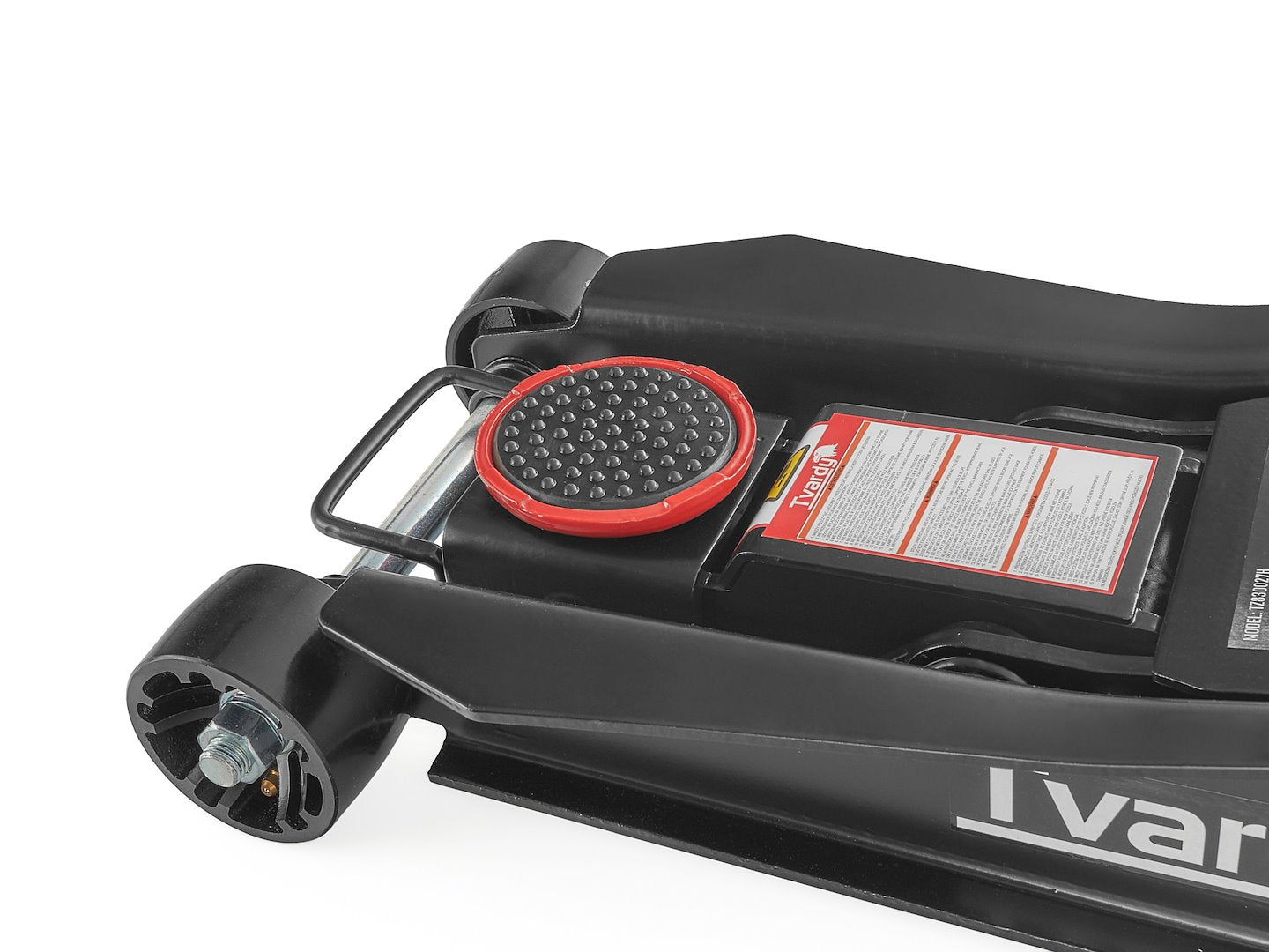 Хидравличен крик с двоен цилиндър тип крокодил, нисък с повдигач 2/3 т 98-760 мм