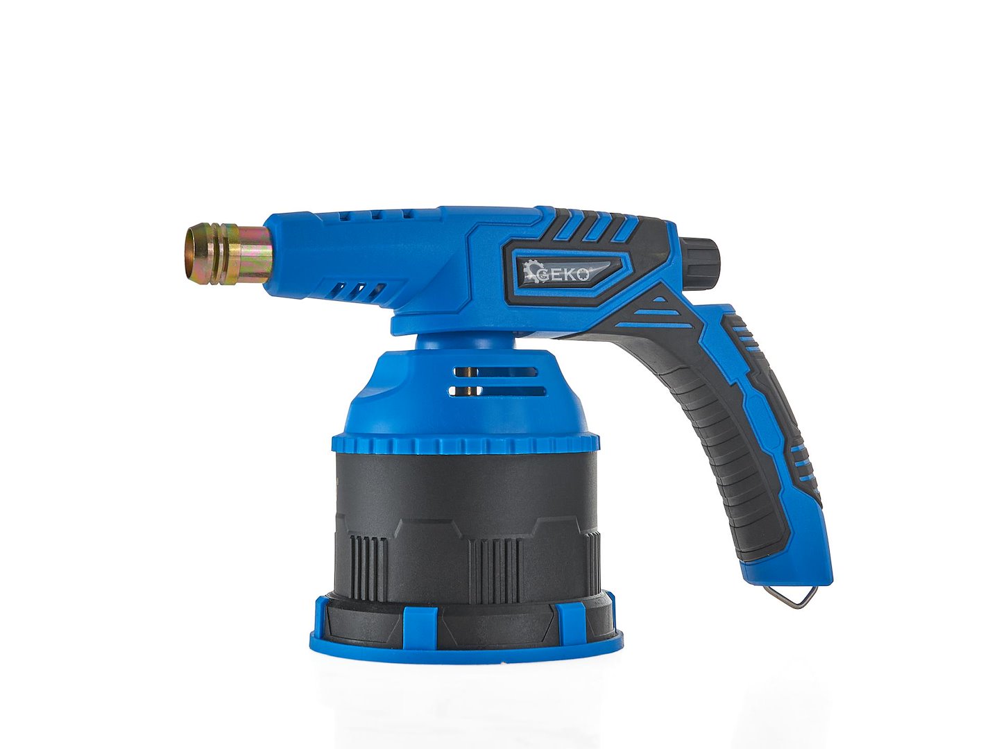 Газова лампа за запояване с пиезо 190 г, регулируем пламък 1200°C - GEKO