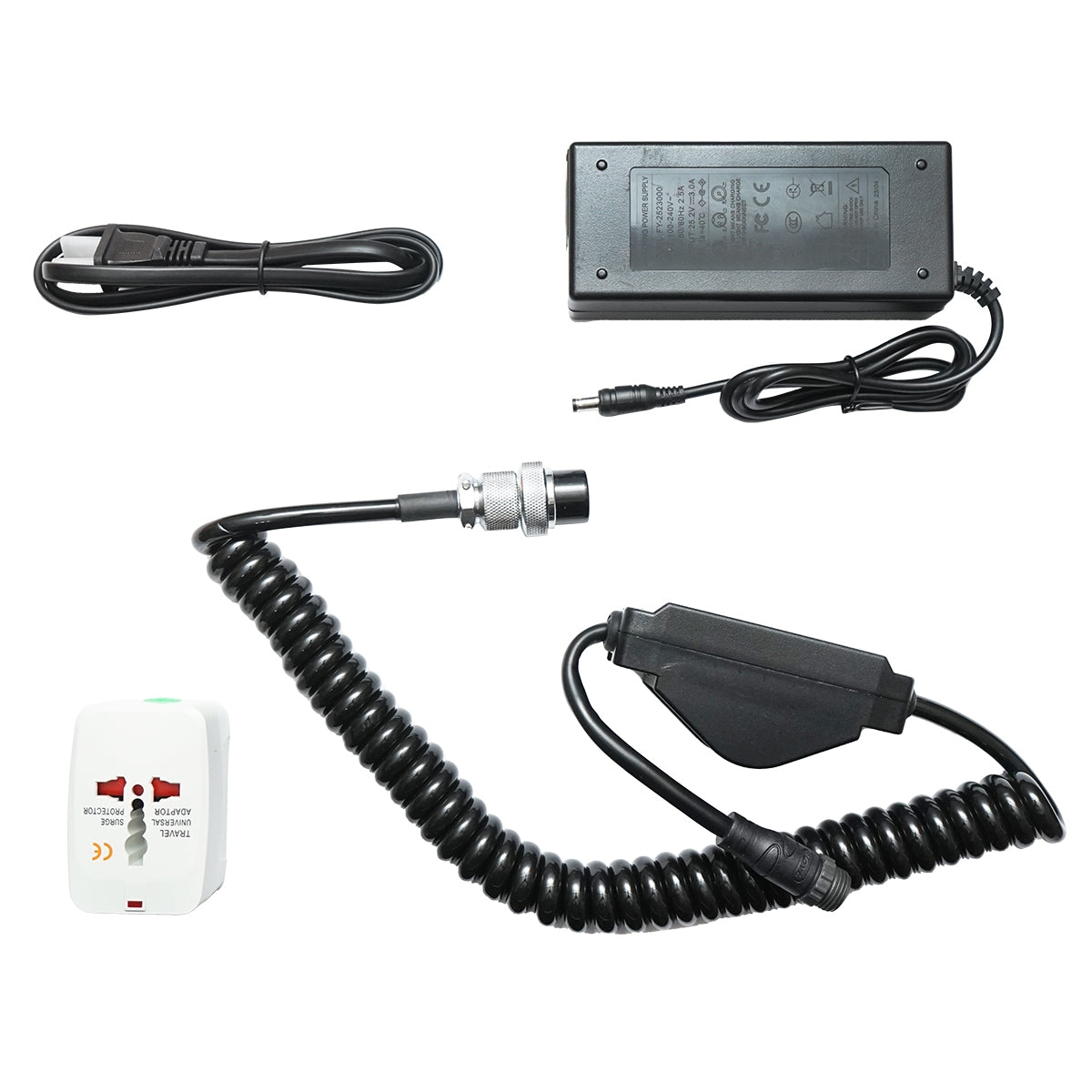 Система за почистване на фотоволтаични панели с 2 четки и дръжка до 5,5 м