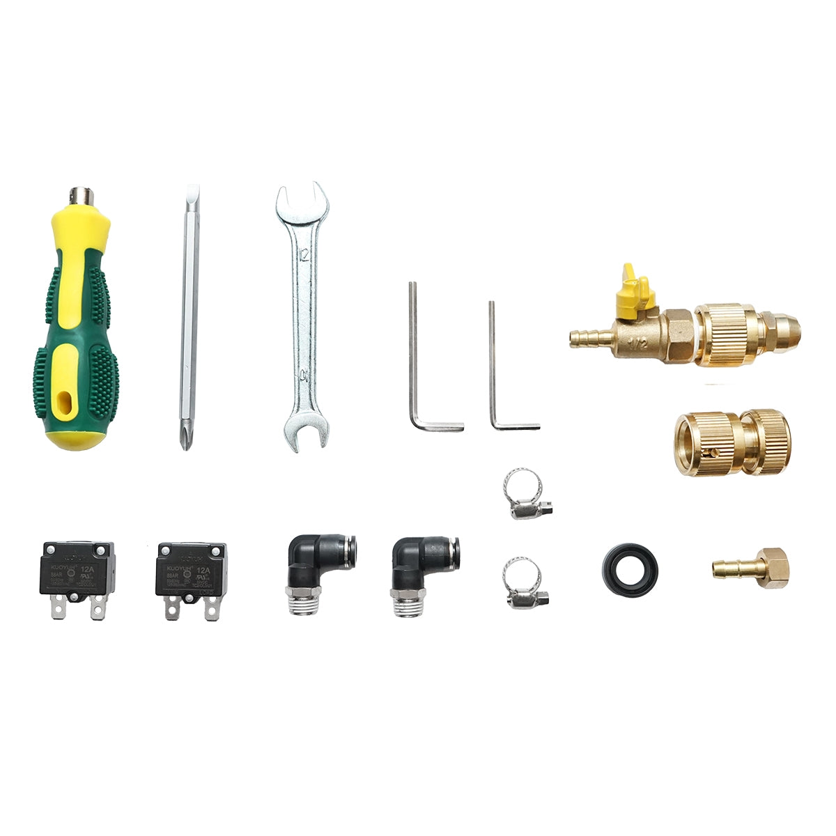 Система за почистване на фотоволтаични соларни панели с 2 четки, 24V, /26Ah батерия и рамо до 7,5 м