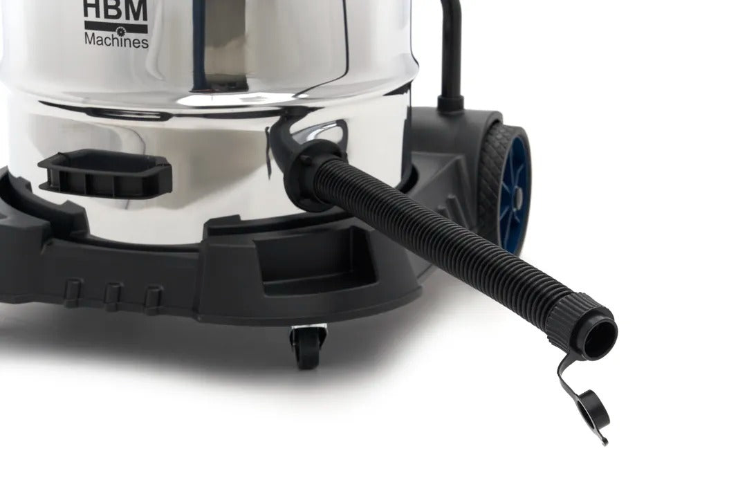 Професионална прахосмукачка за сухо/мокро почистване 2400W, 80 л HBM