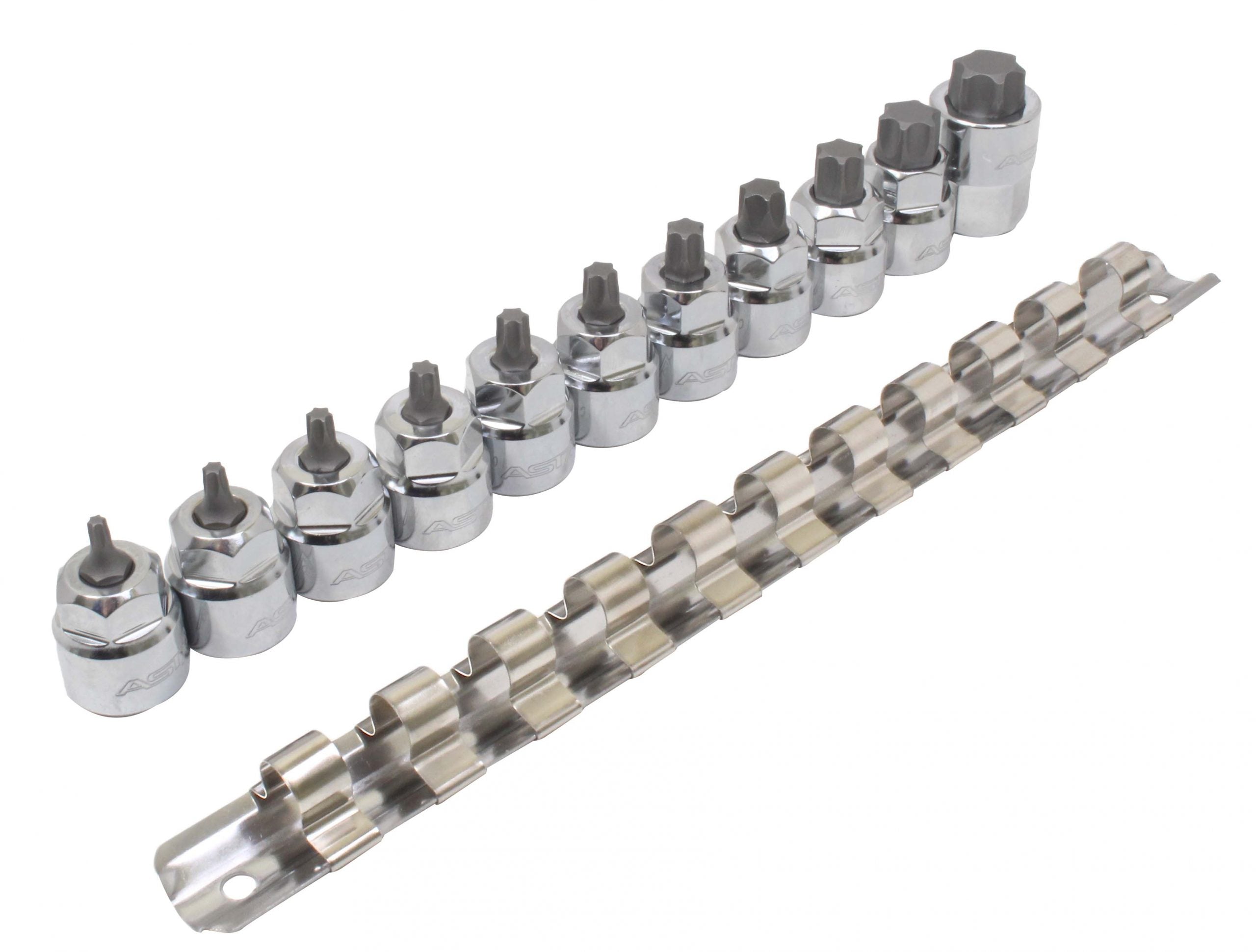 Комплект ключове бита TORX T10-T60 3/8 11 бр.