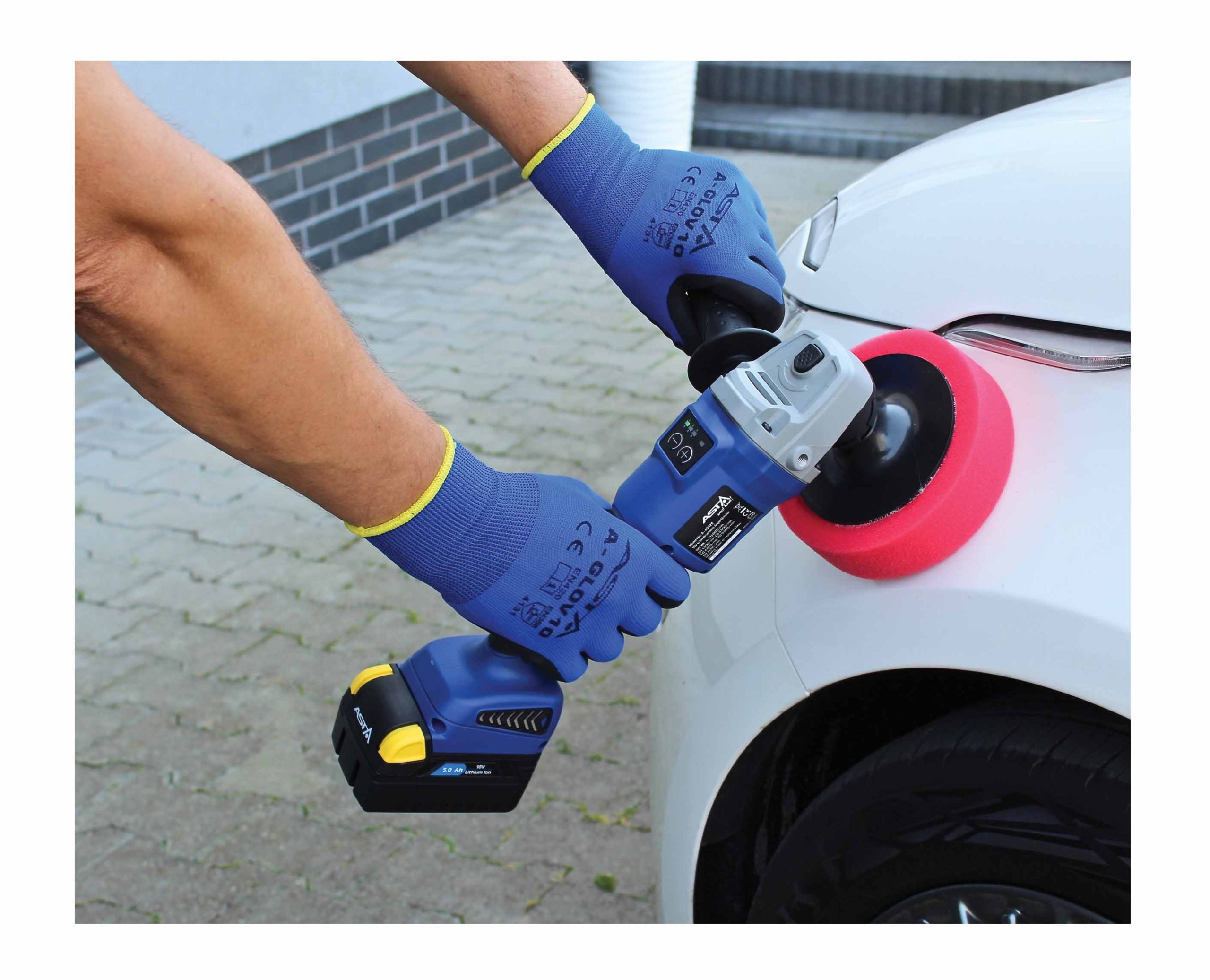 Ъглошлайф 3 в 1 с акумулатор 125 мм 18V 5.0AH