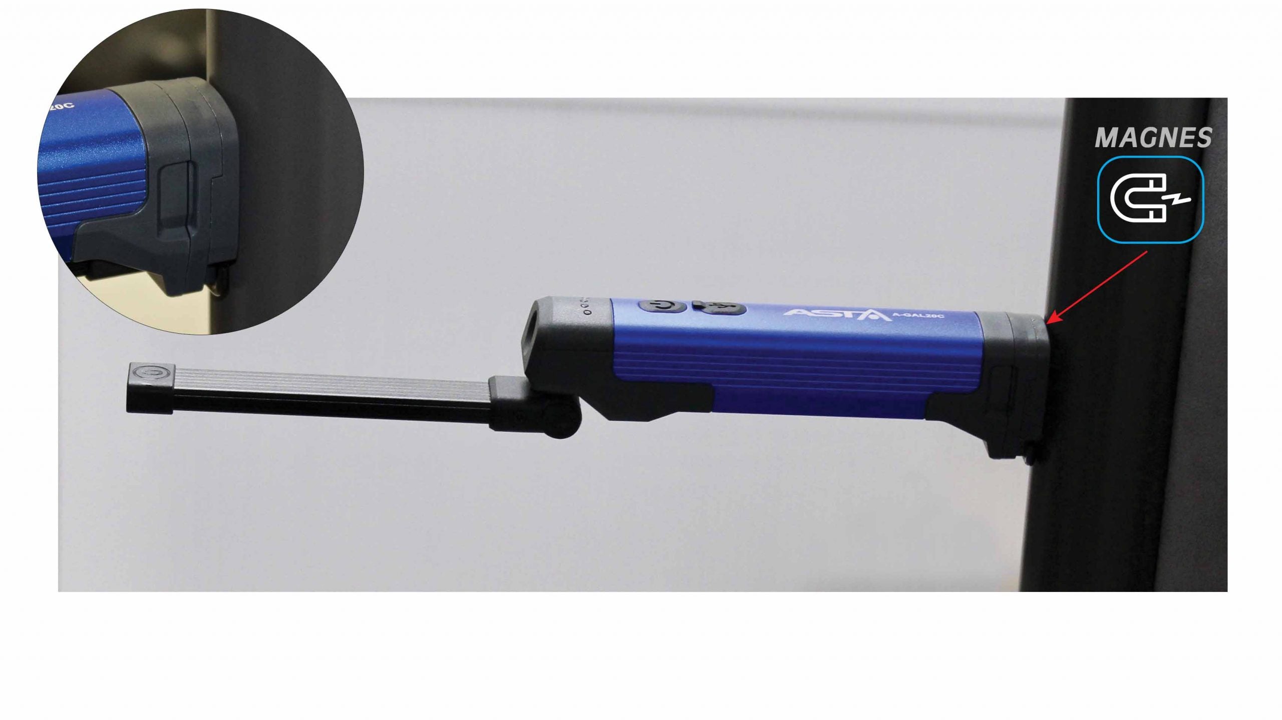 Акумулаторна LED COB лампа 400 лумена ASTA