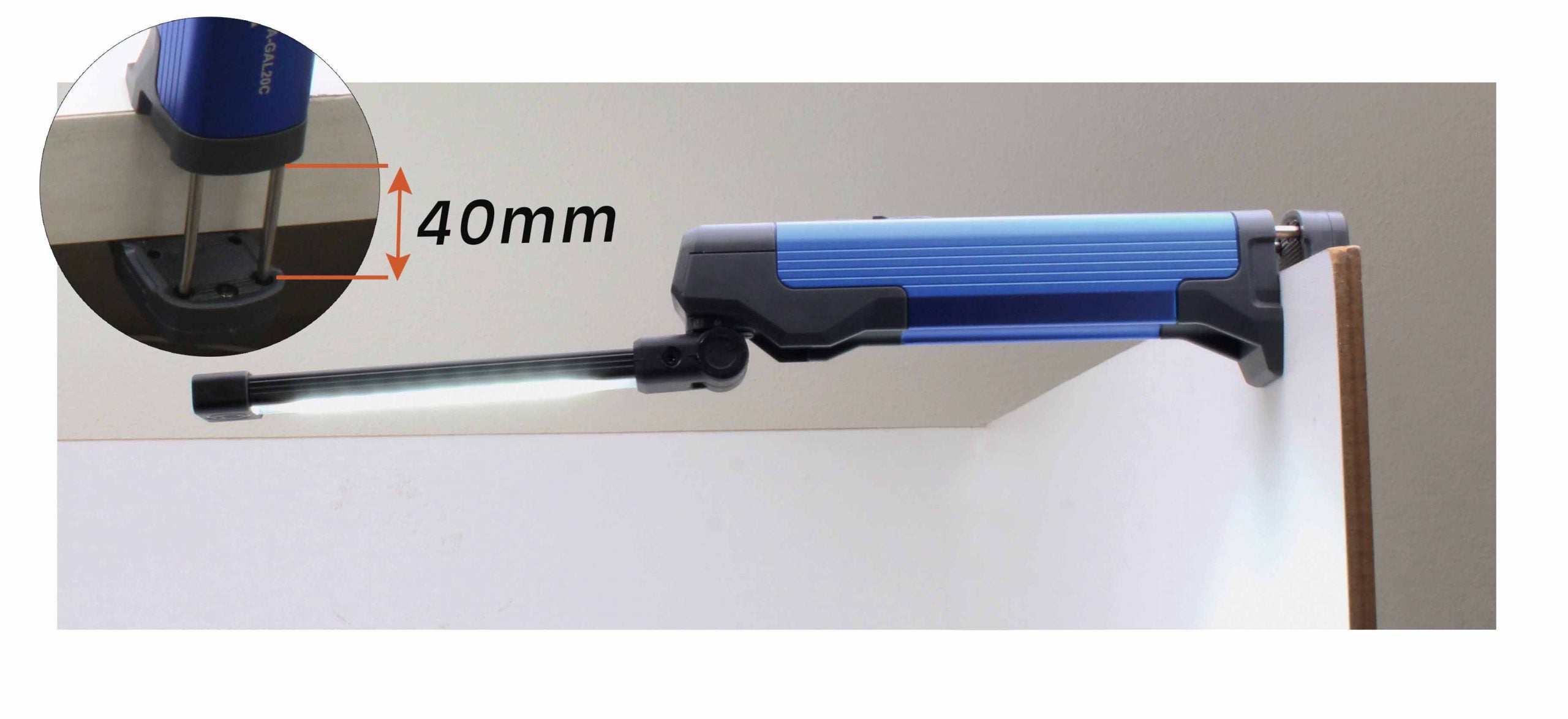 Акумулаторна LED COB лампа 400 лумена ASTA