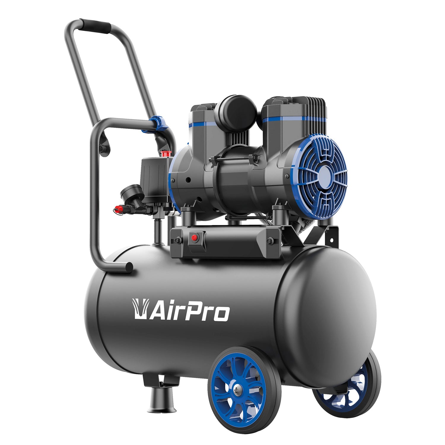 Безмаслен безшумен компресор AIRPRO 2CP 24 л 230V