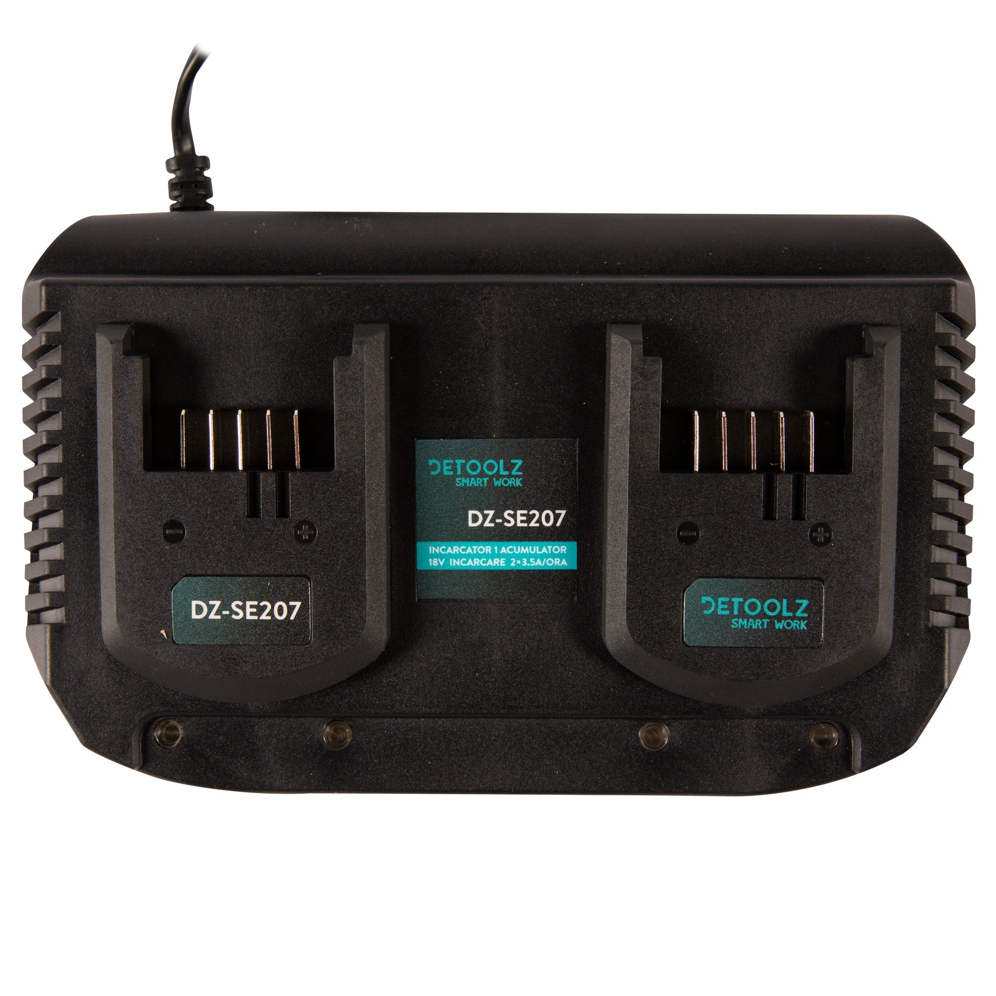 Зарядно устройство за 2 батерии LI-ION 18V 3.5A DETOOLZ