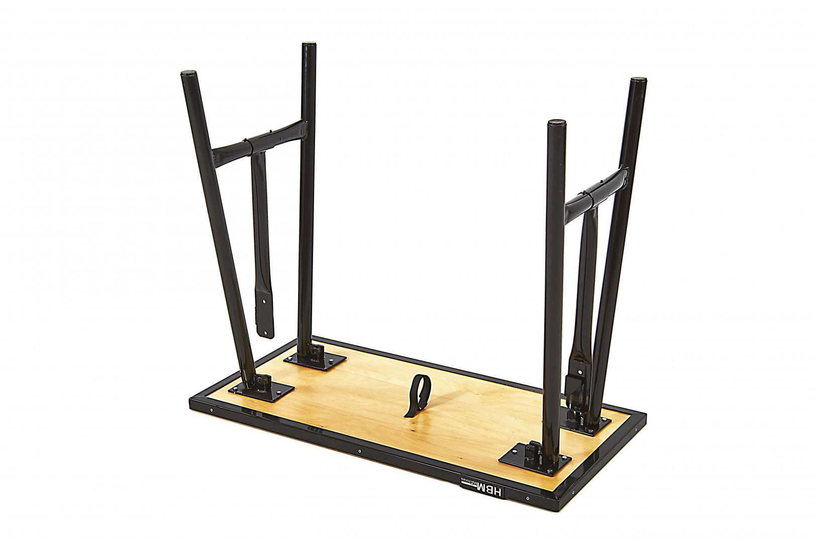 Мултифункционална сгъваема работна маса, 100 см черна