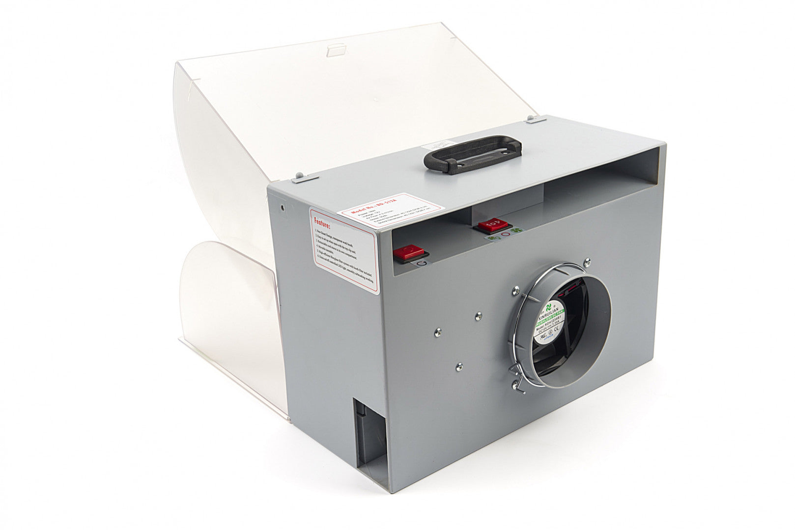 Кабина за боядисване Airbrush с LED