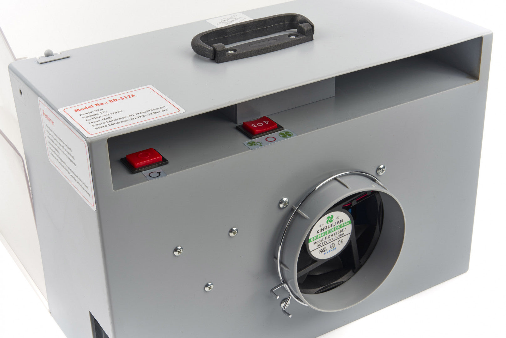 Кабина за боядисване Airbrush с LED