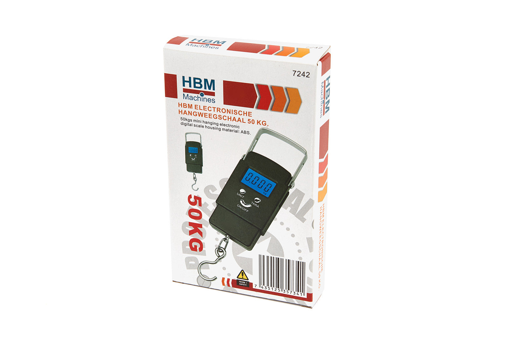 Преносим електронен LCD кантар везна, 50 кг