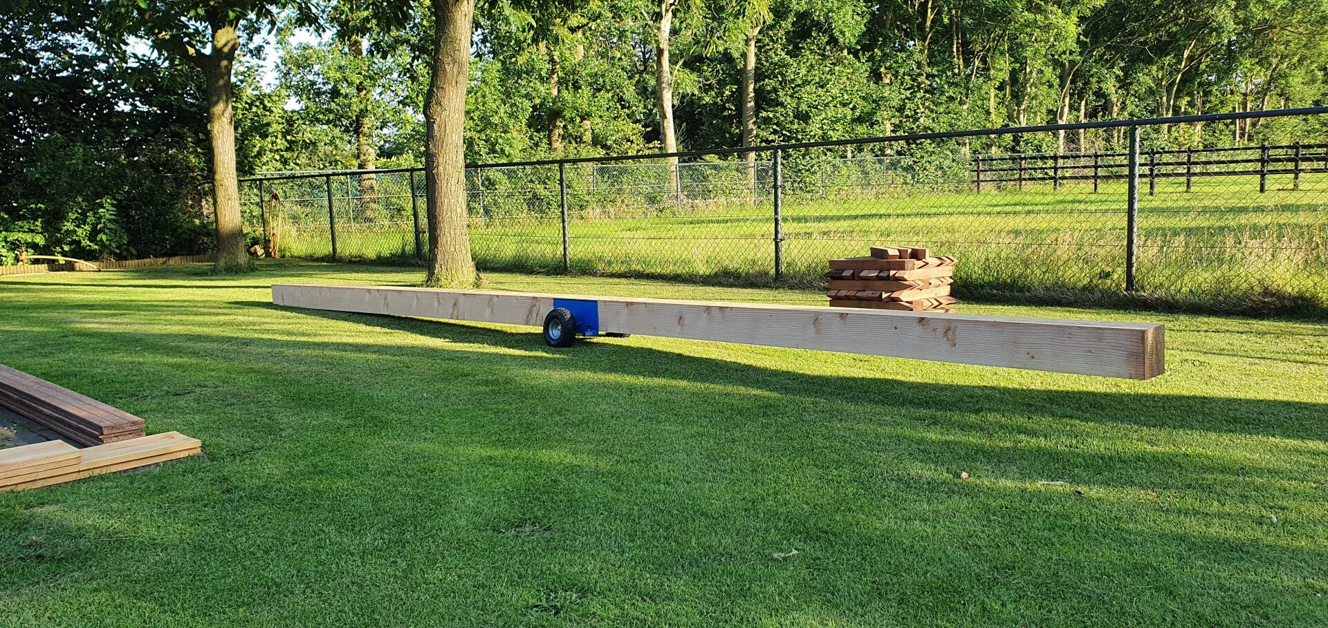 Ръчна транспортна количка за плоскости