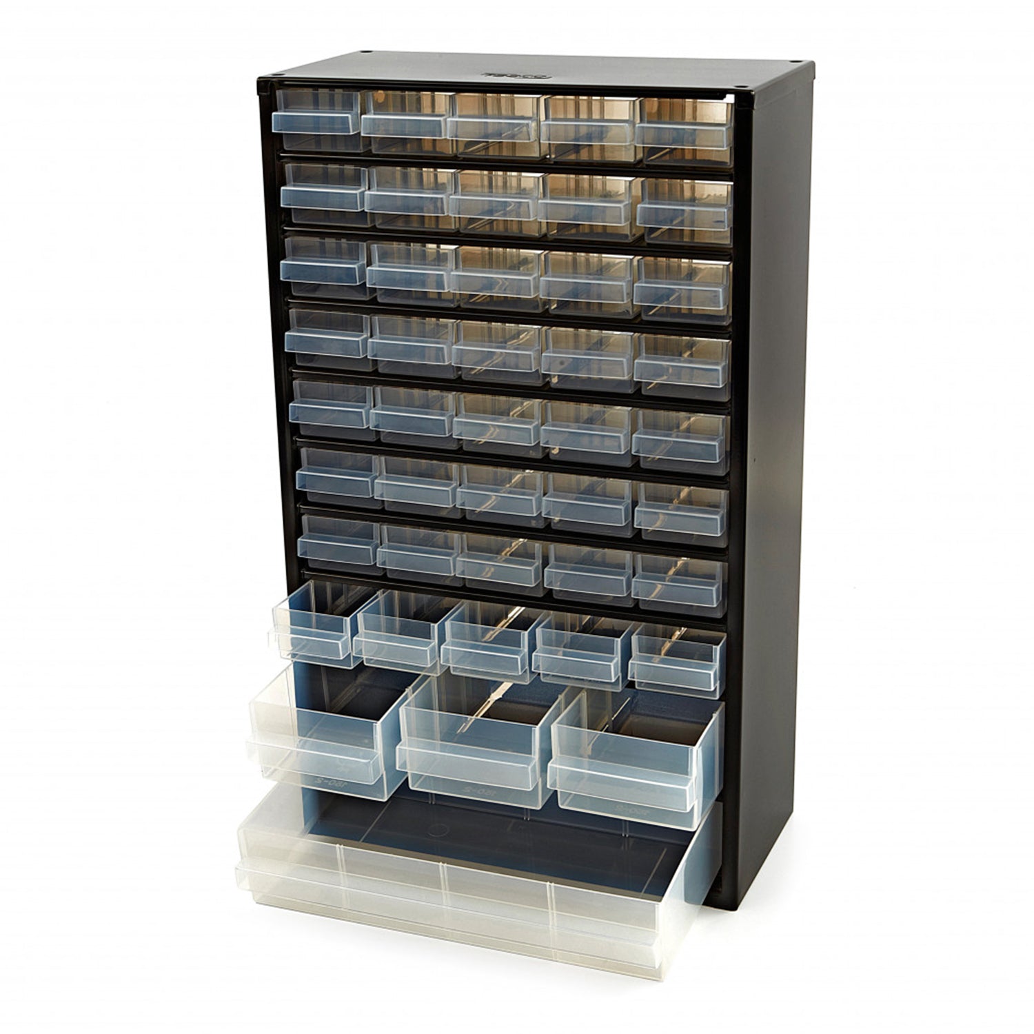 Метална кутия за съхранение с 44 чекмеджета