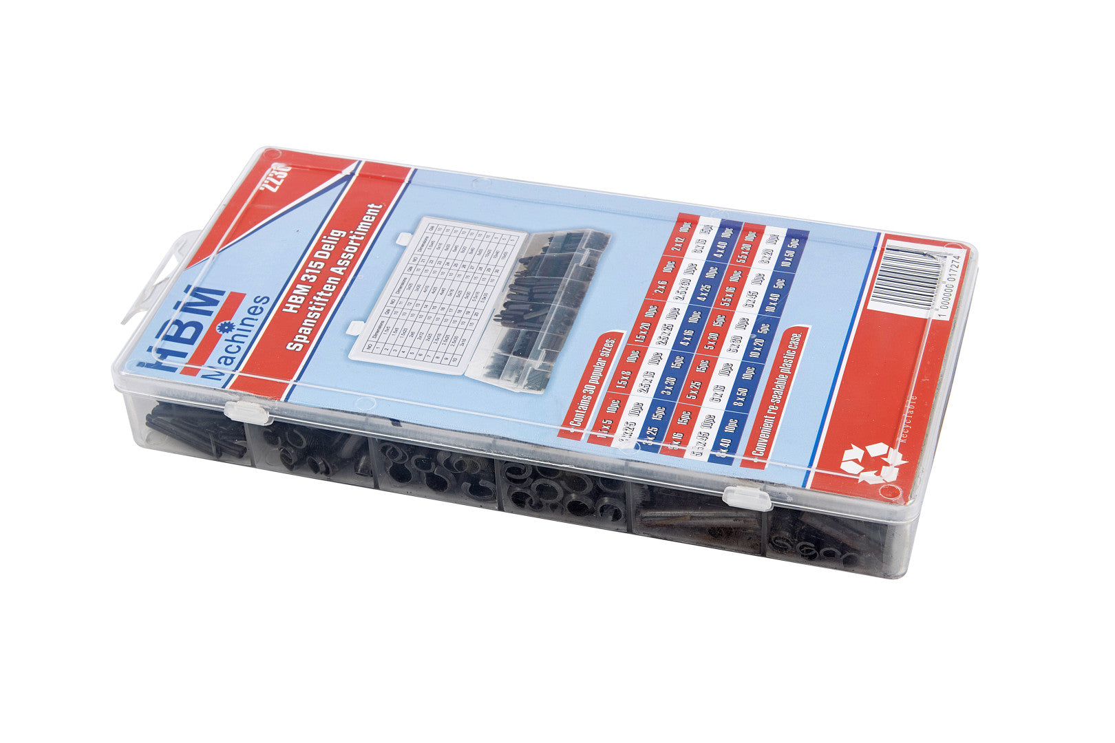 Комплект щифтове - 315 бр.