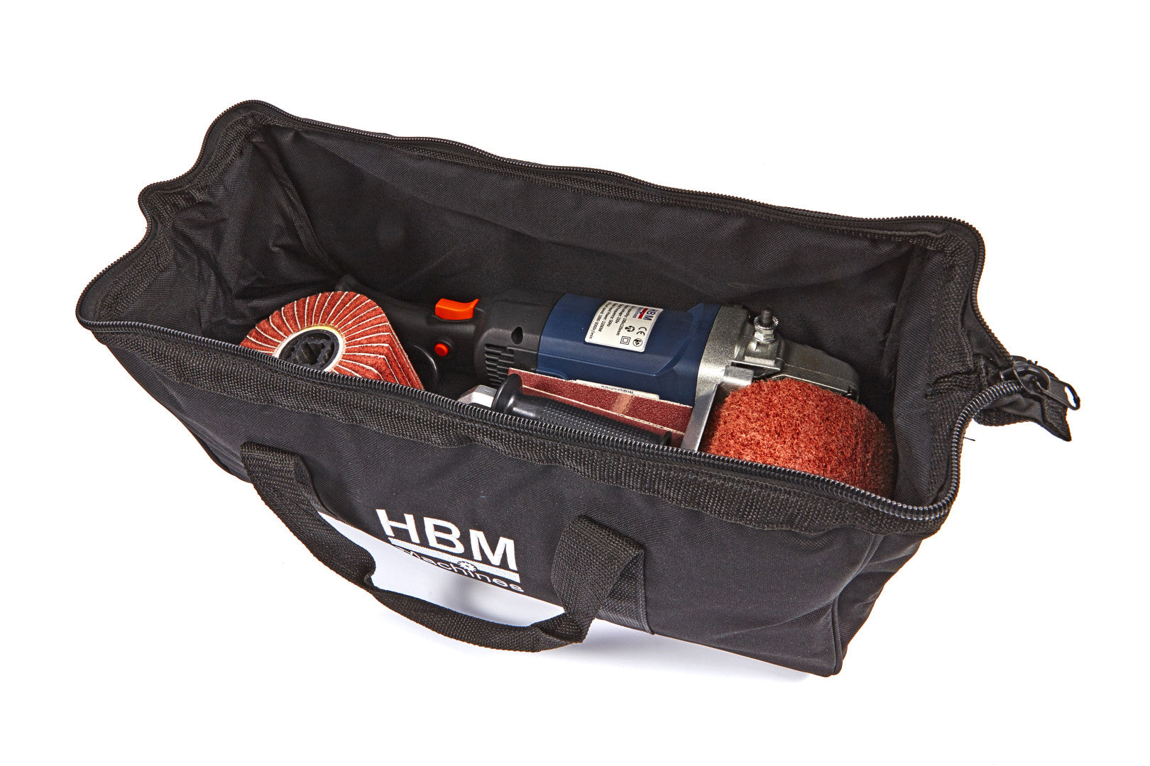 Машина за полиране и сатиниране на метали 1200W