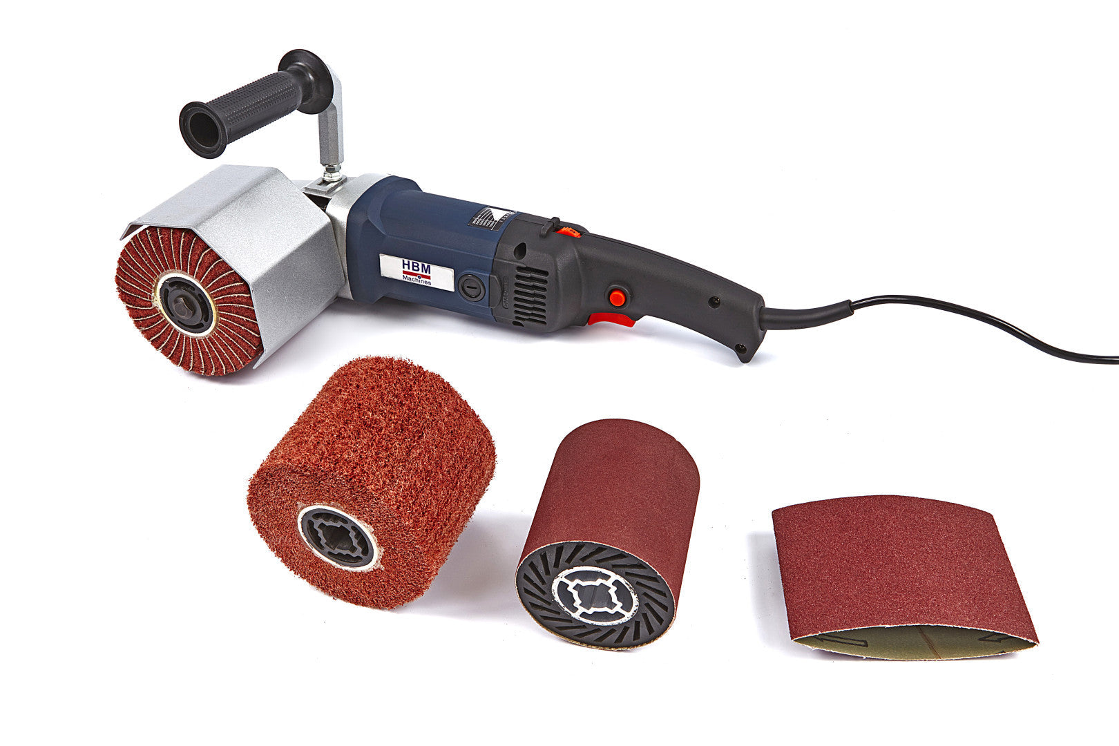 Машина за полиране и сатиниране на метали 1200W