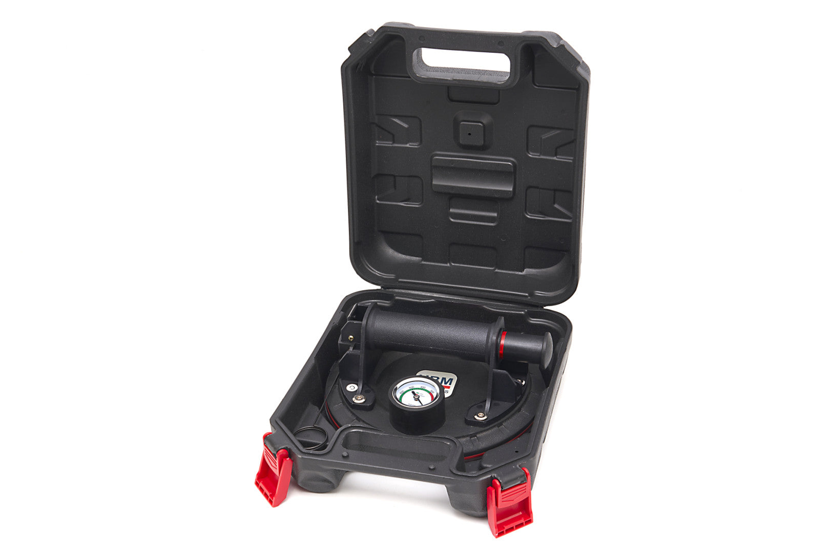 Професионална вендуза с вакуумна помпа и манометър HBM