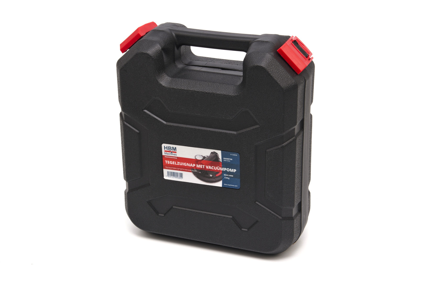 Професионална вендуза с вакуумна помпа и манометър HBM