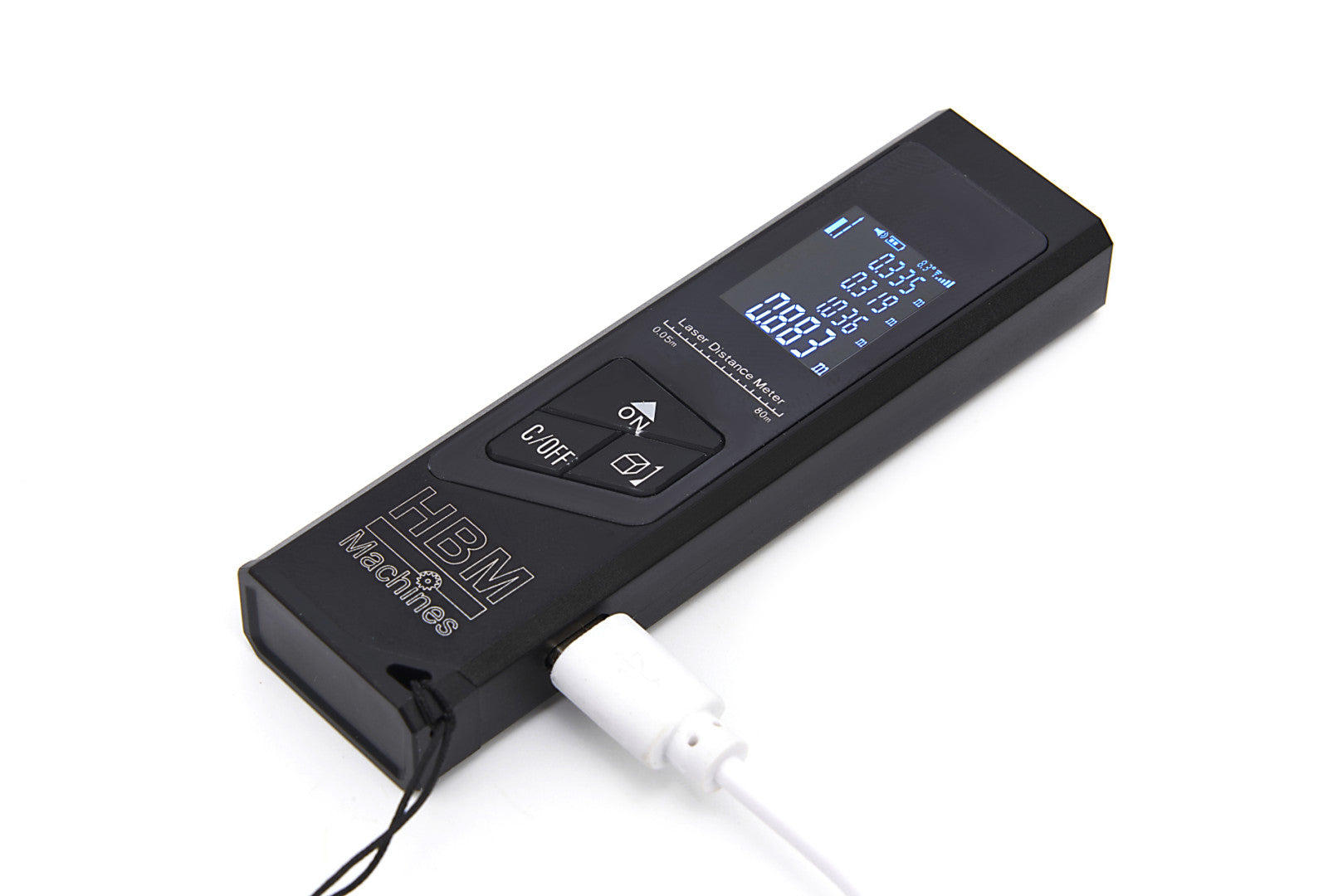 Професионален лазерен телеметър 2 в 1, 40 м с функция за измерване на ъгъла