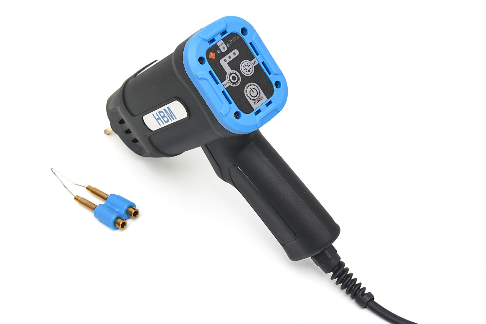 Пистолет за лепене и поправяне на пластмаса, с аксесоари HBM 75W